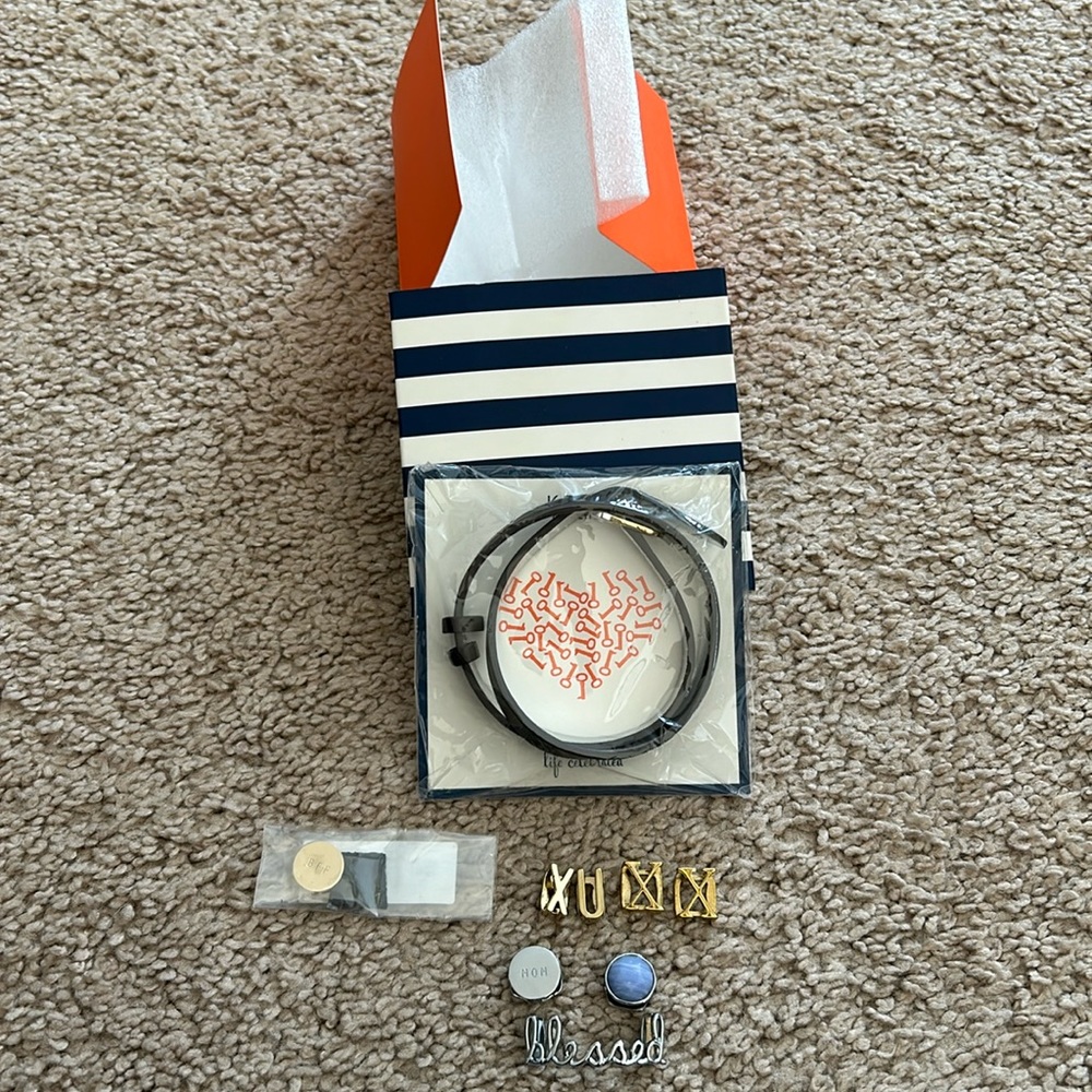 New Keep Collective bracelet and charms
